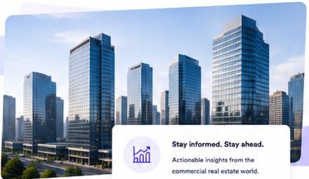 City towers — Stay informed. Stay ahead.